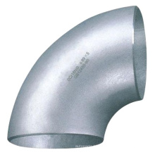 SUS304 316 Stainless steel butt-weld fittings BW LR 90 degree seamless ss elbow